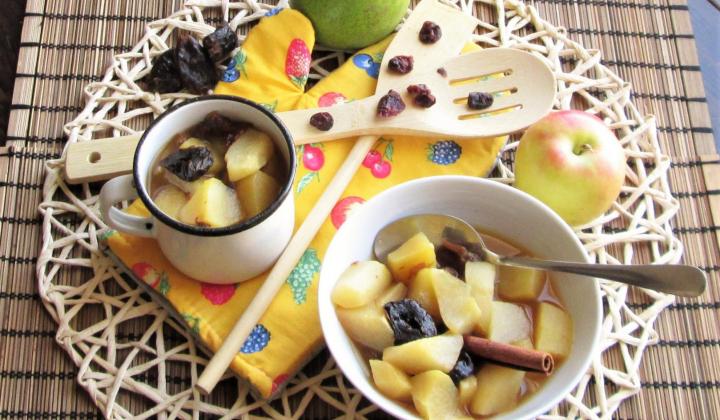 Jak připravit kořeněný ovocný kompot se sušeným ovocem | recept